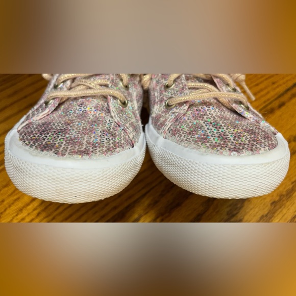 Sperry Top-Sider Sequin Sneaker, Pink - Picture 3 of 5